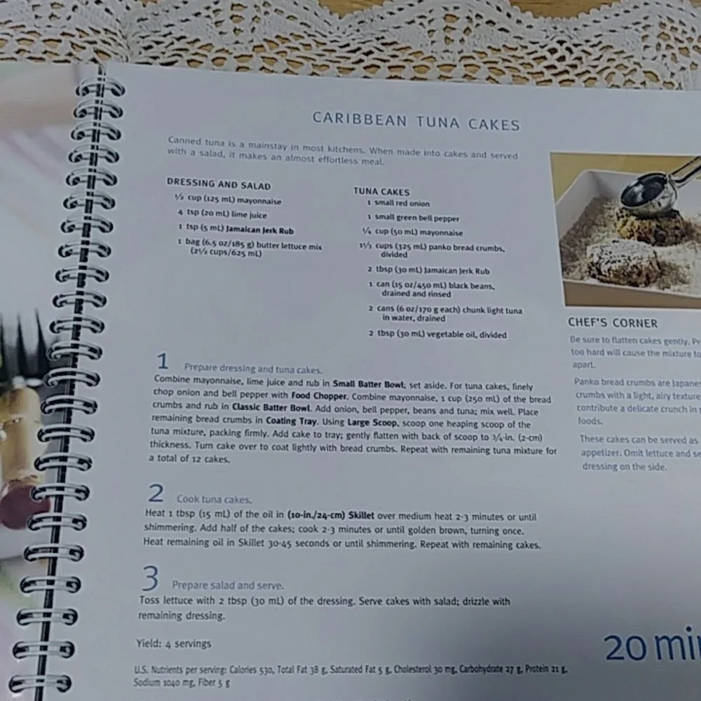 Pampered Chef Cookbook, 29 Minutes to Dinner Vol 2 Quick Meal Recipes